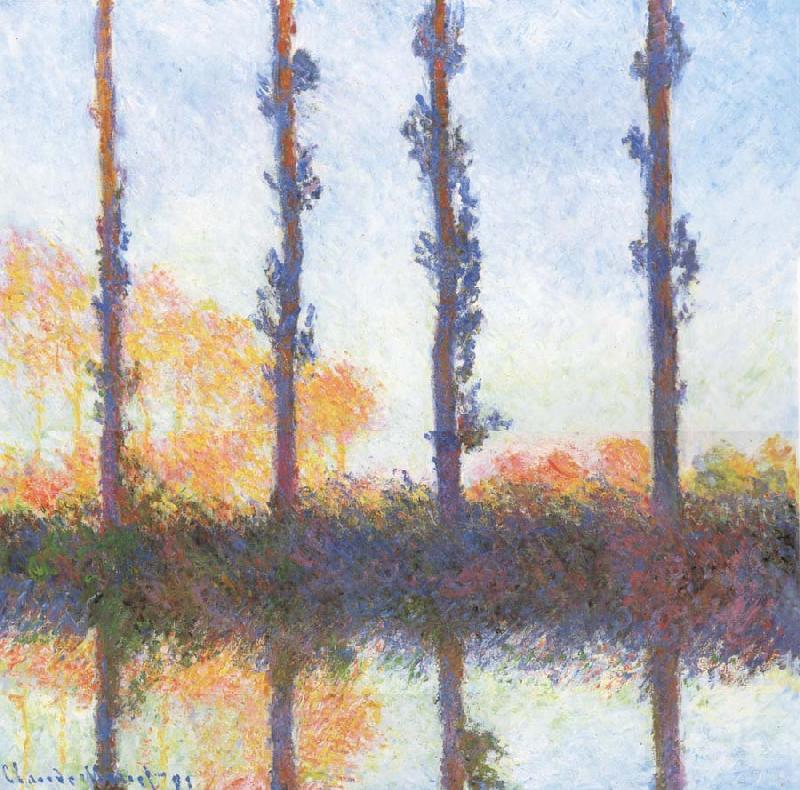 Claude Monet Les Peupliers China oil painting art